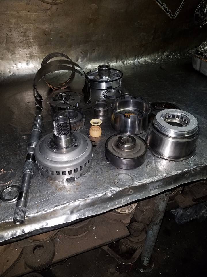 Transmission rebuild components and gears